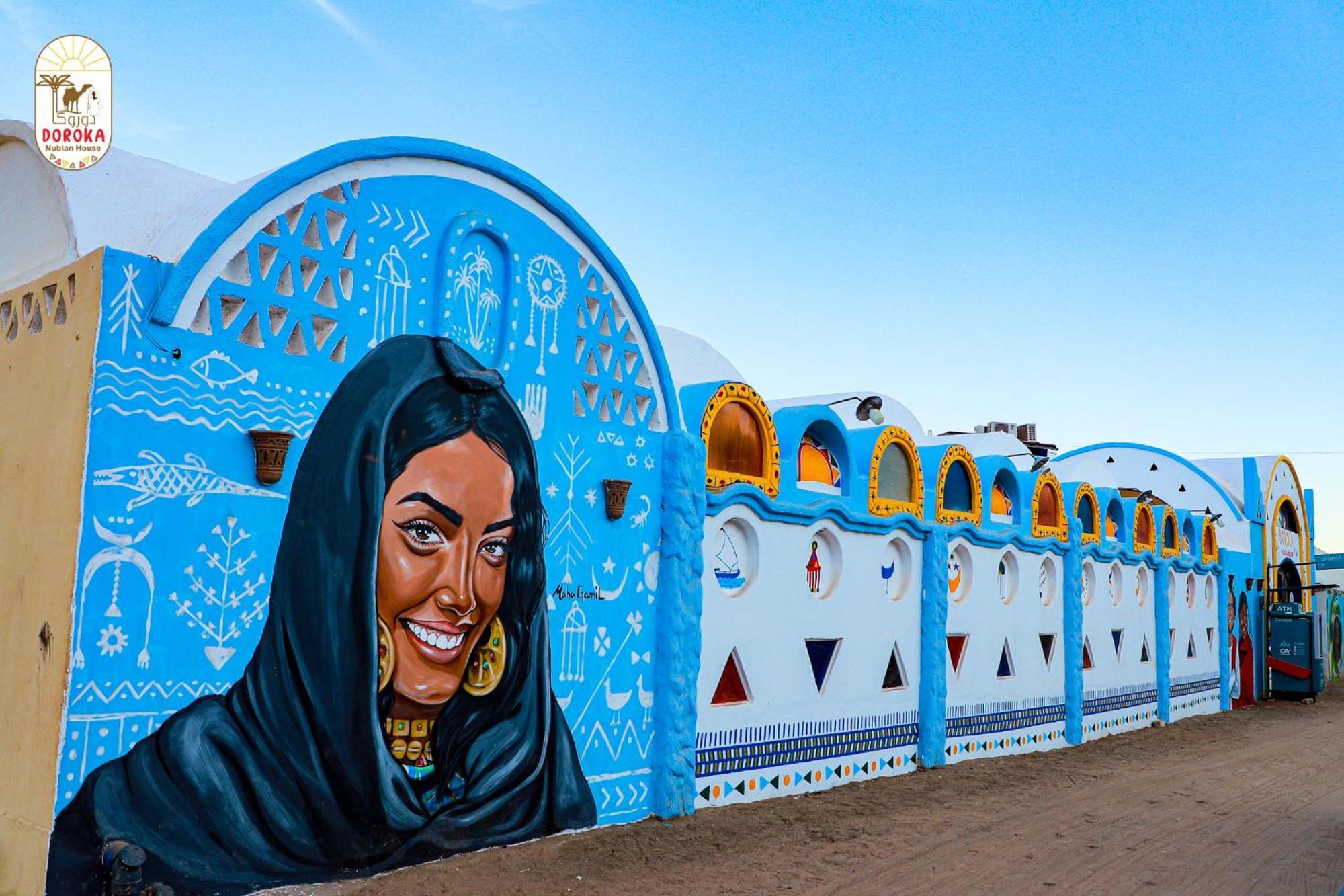 Doroka Nubian House Vandrarhem Aswan Exteriör bild