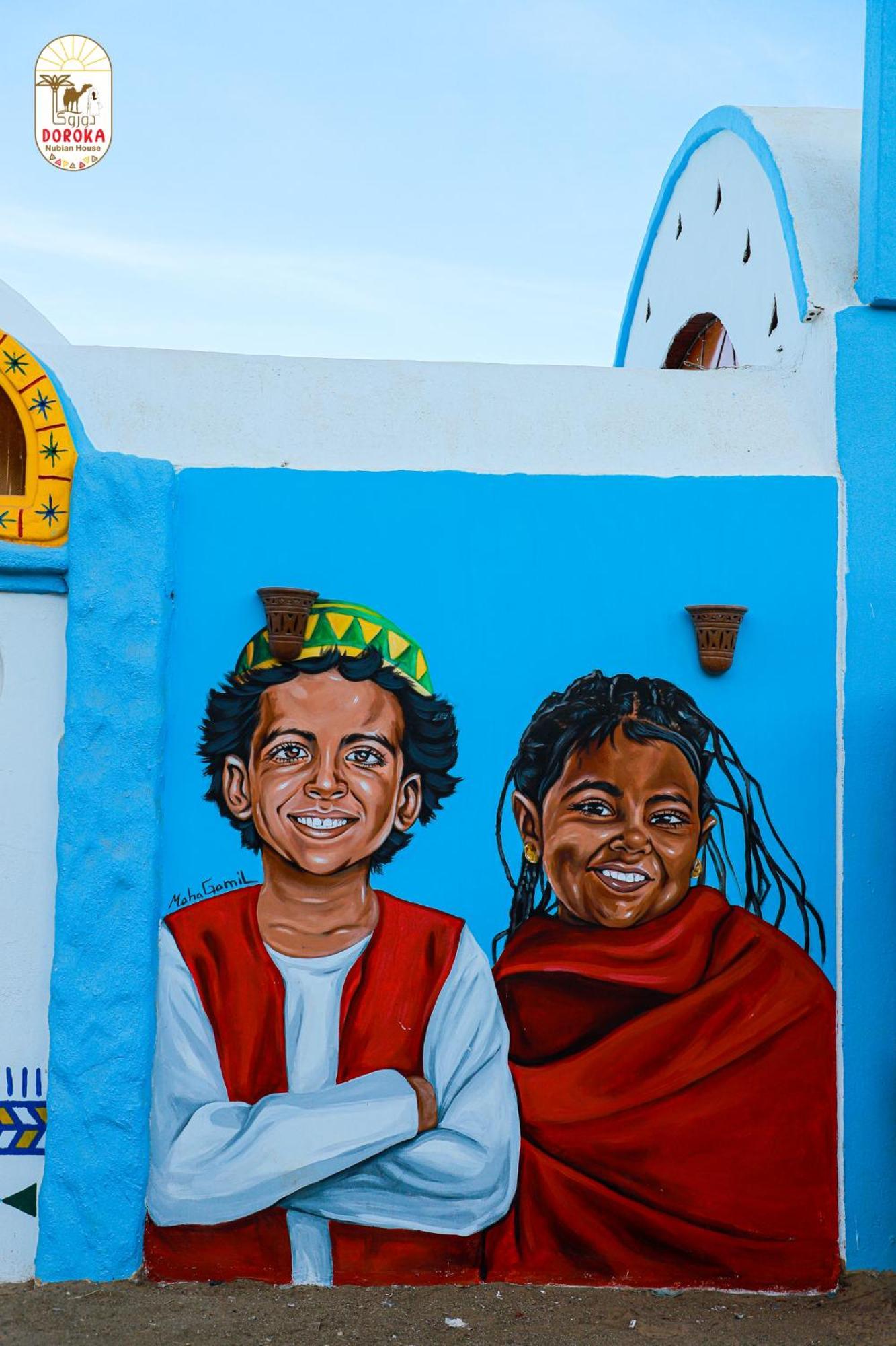 Doroka Nubian House Vandrarhem Aswan Exteriör bild
