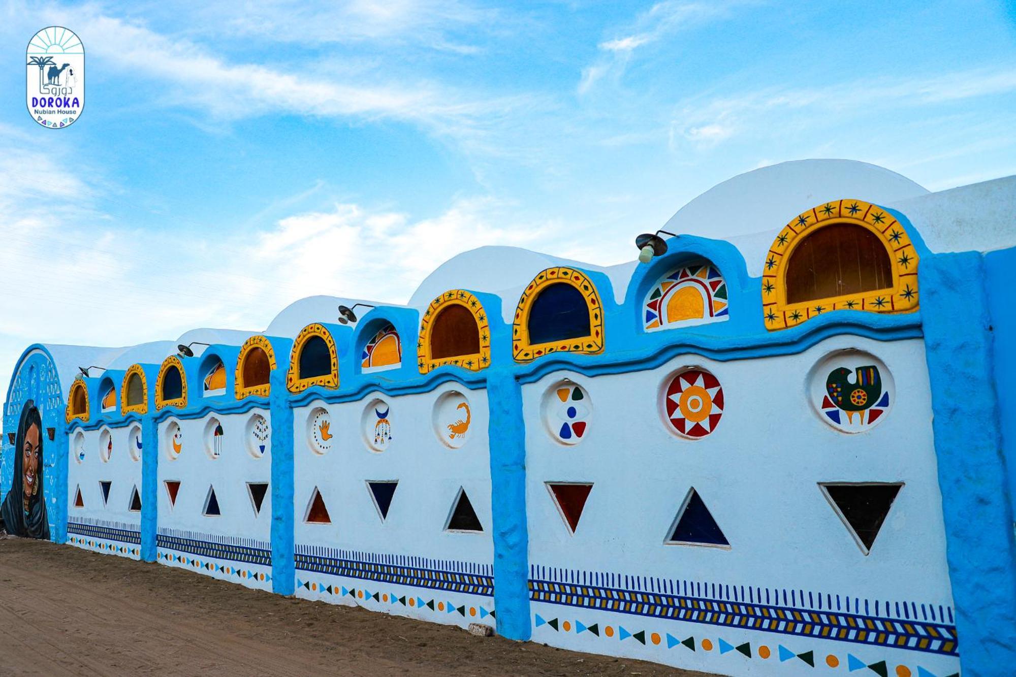 Doroka Nubian House Vandrarhem Aswan Exteriör bild